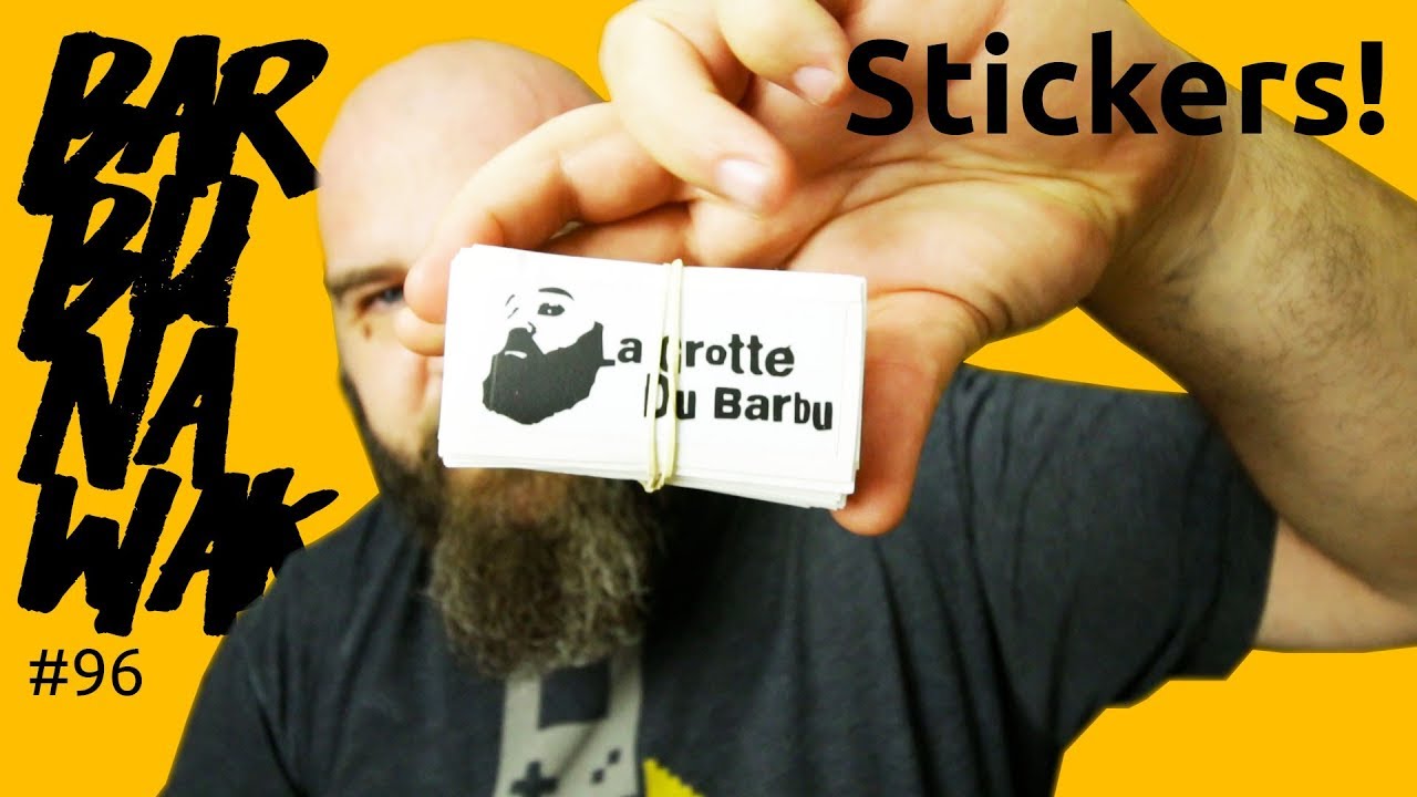Stickers LaGrotteDuBarbu (et pleins d'autres trucs) - barbuNawak