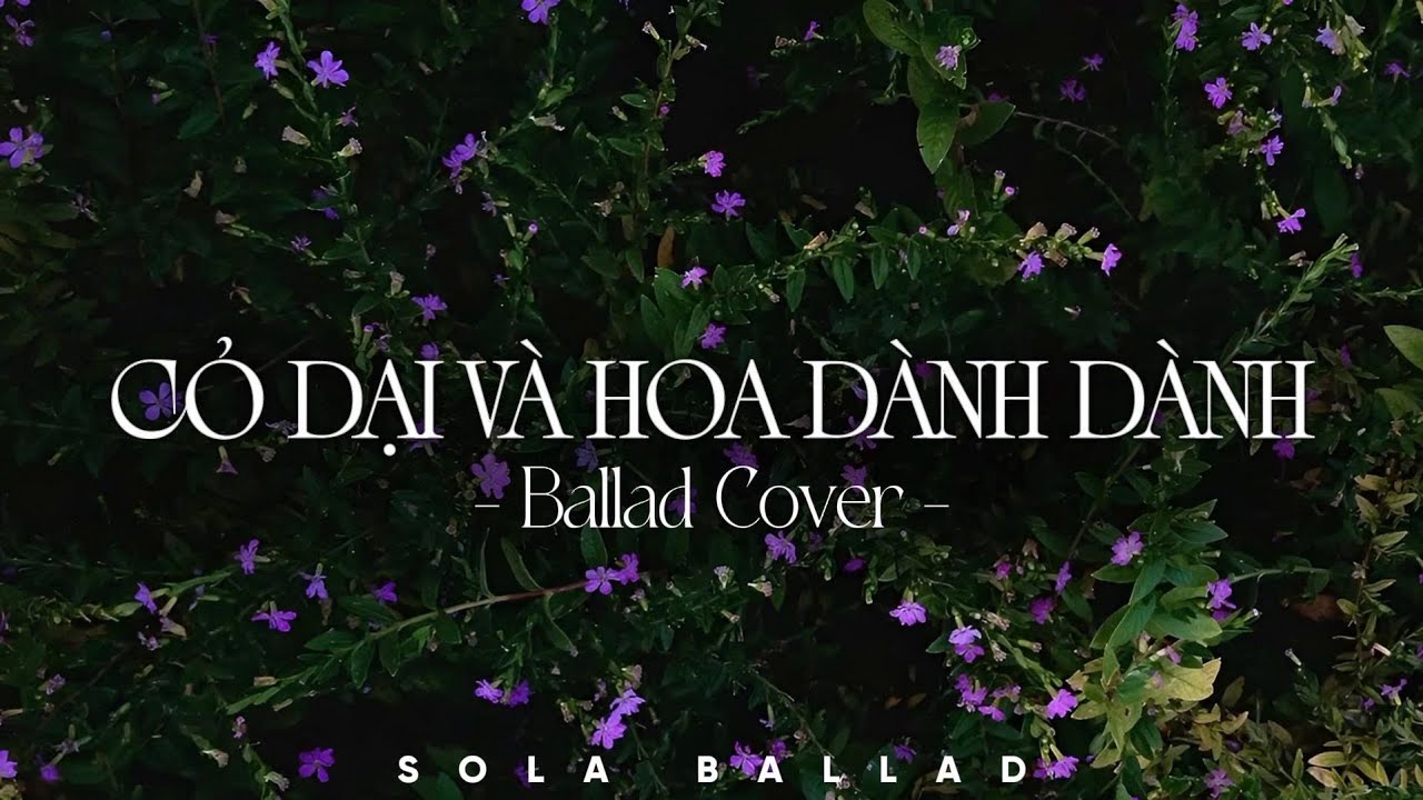 Cỏ Dại V&agrave; Hoa D&agrave;nh D&agrave;nh, Cỏ Dại Kh&ocirc; Dưới Ch&acirc;n | Nhạc Ballad Cover 2026 |Bản Hits Nhạc Trẻ Triệu View