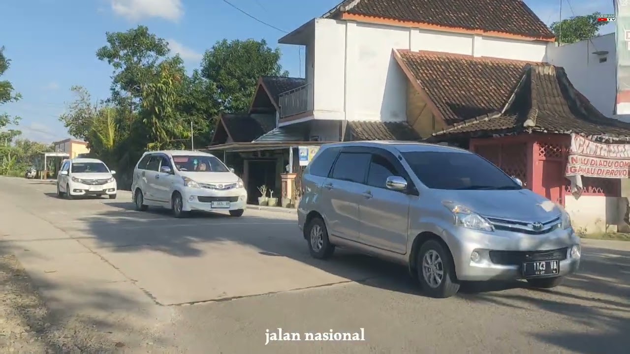 Jalan Baru Japah Tunjungan Blora Cor Beton Molen Mulus Kebanggaan Blora Kesenangan Warga 