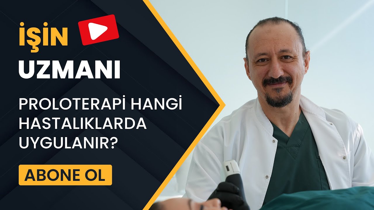 İŞİN UZMANI/ PROLOTERAPİ HANGİ HASTALIKLARDA UYGULANIR?/ DR. MEHMET MUSTAFA ERTÜRK (31 EKİM)