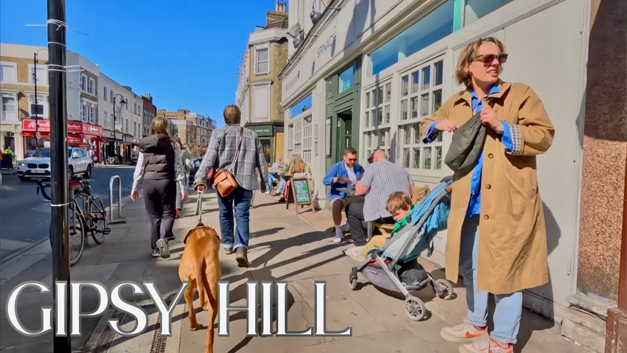 🌸 Spring Walk: Crystal Palace to Gipsy Hill – Hidden Parks & Village Vibes | 4K Walking Tour