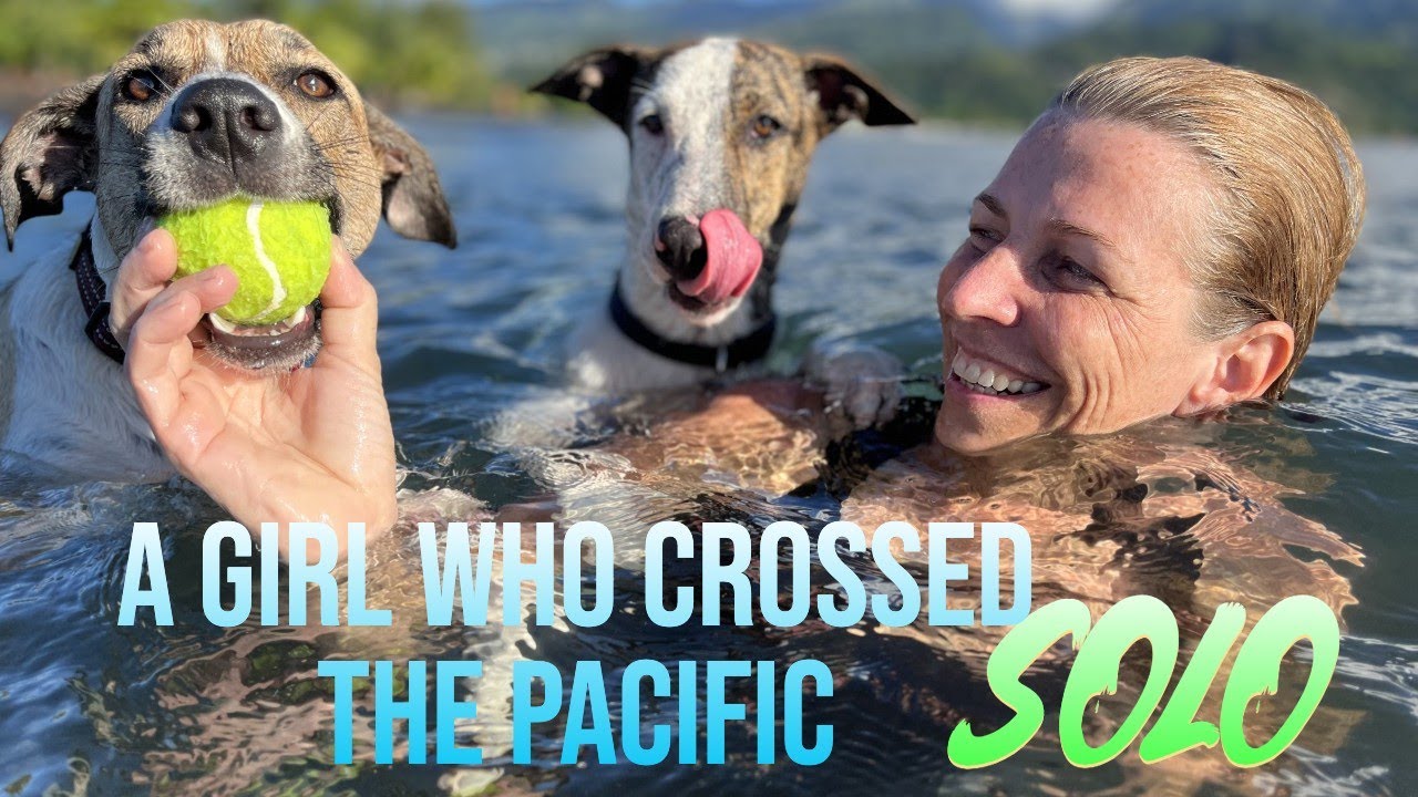 A GIRL WHO CROSSED THE PACIFIC SOLO. Crossing the Pacific Ocean from Panama to French Polynesia