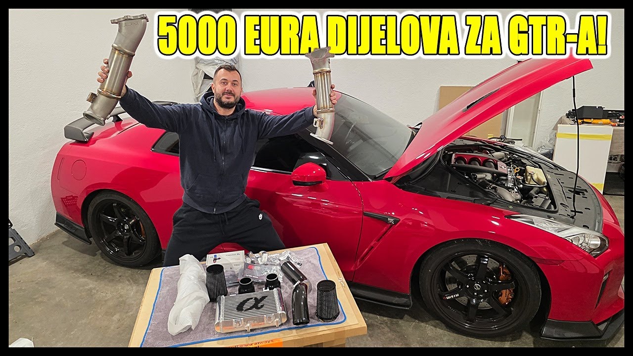 NISSAN GT-R BUILD USKORO POČINJE! STIGLI DIJELOVI IZ DALEKE AMERIKE!
