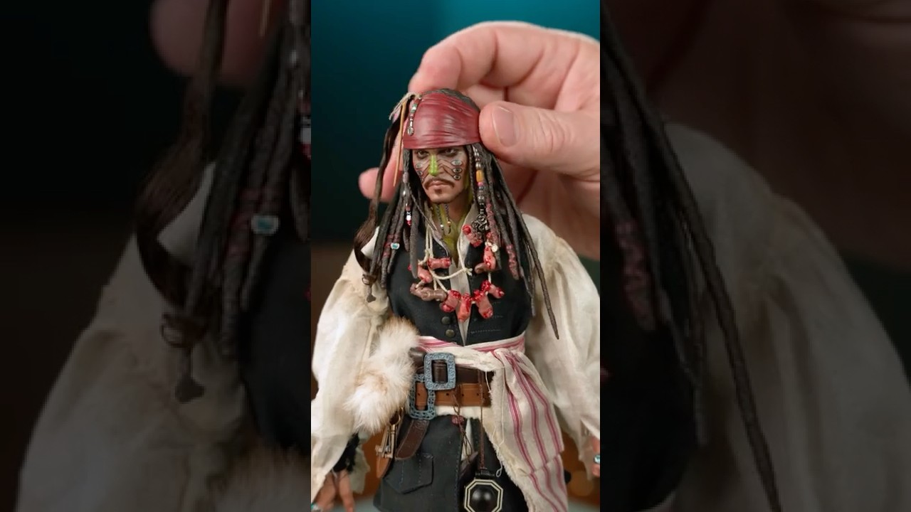 FIRST LOOK Hot Toys Pelegostos Chief Jack Sparrow Figure Prototype