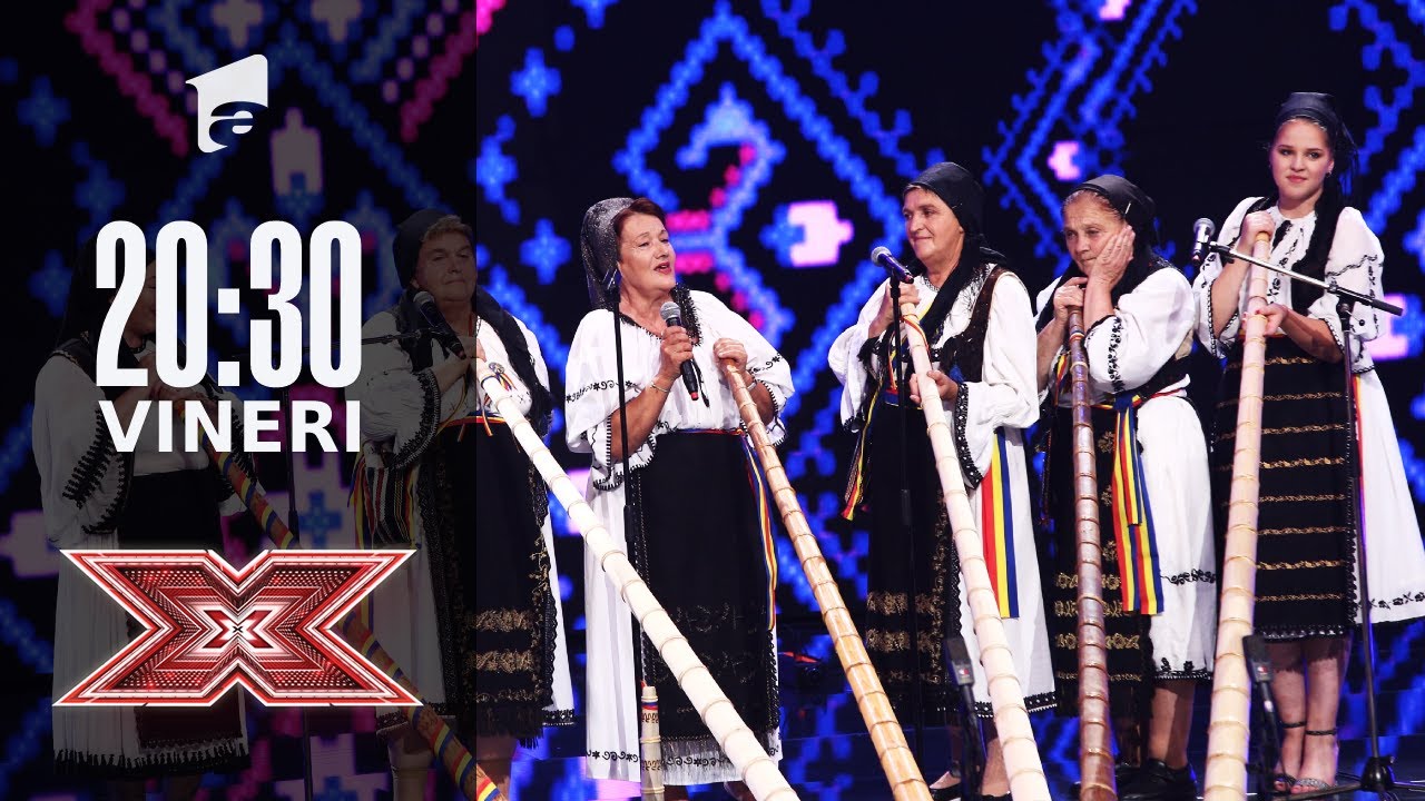 Ansamblul de tulnicărese, moment de excepție pe scena X Factor