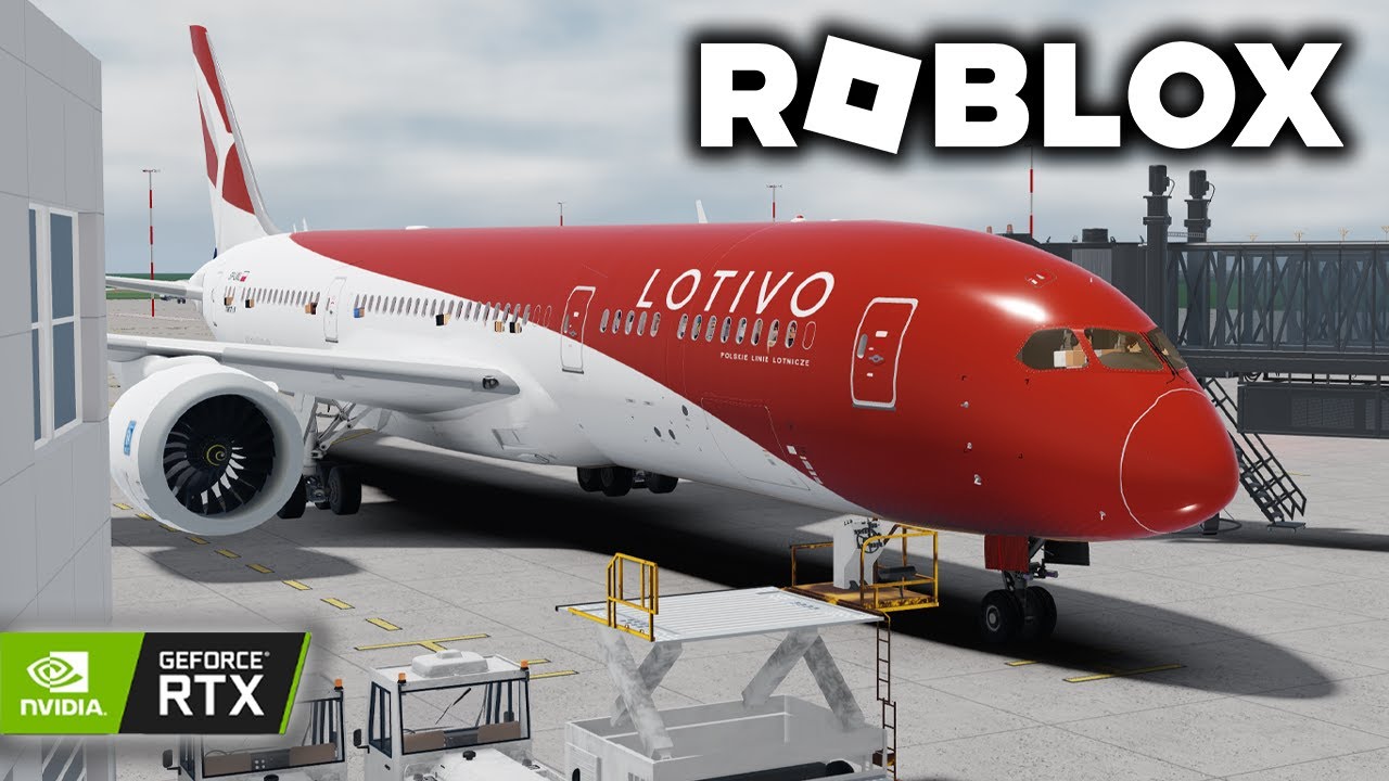 FLYING ON THE BOEING 787 DREAMLINER ON ROBLOX?