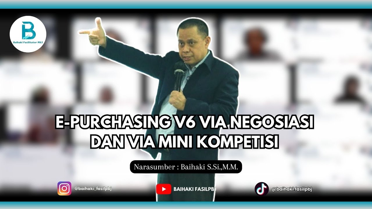 E  Purchasing V6 Via Nego dan Mini Kompetisi #fypシ #pengadaanbarangjasa ##ekatalog