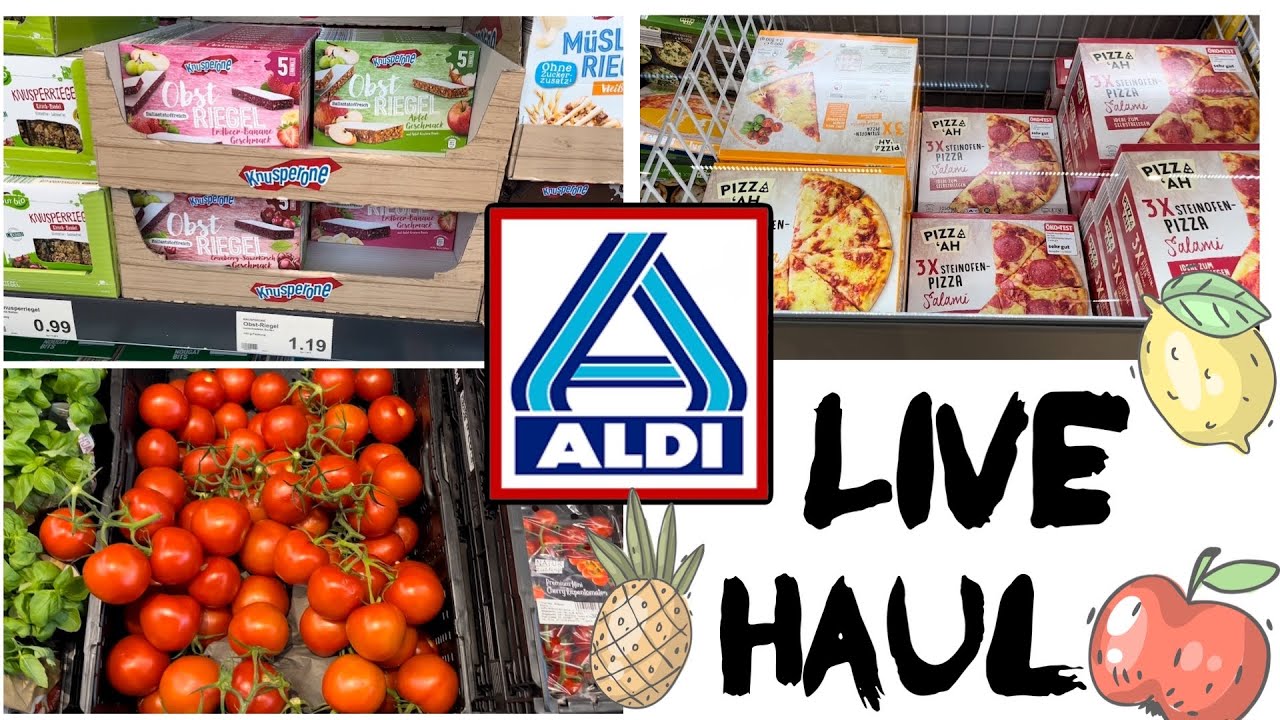 FOOD Live Haul 🛍 // ALDI NORD 🌸 // alinaBerry