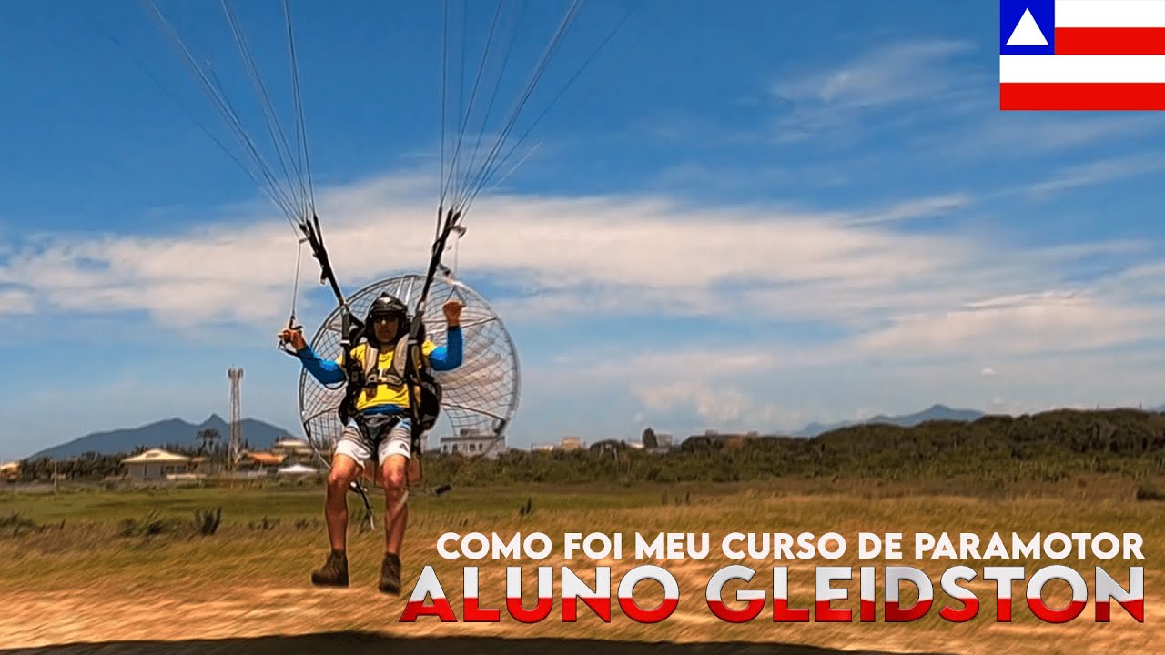 COMO FOI MEU CURSO DE PARAMOTOR