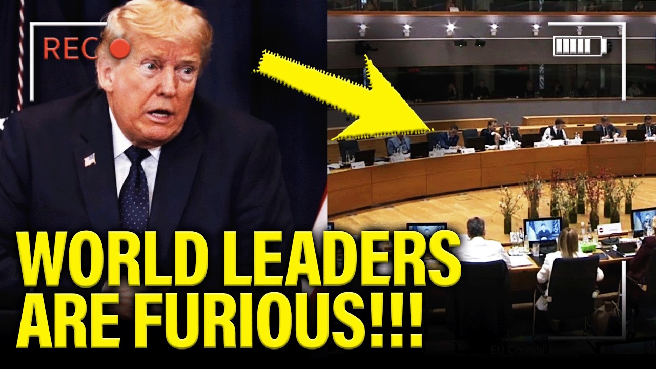 FURIOUS World Leaders BLAST Trump for SUDDEN COLLAPSE!!