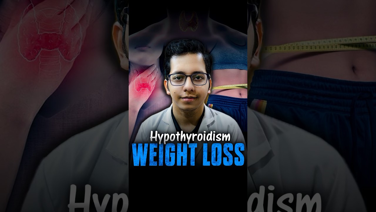 How to Lose Weight with Hypothyroidism ? | Dt.Bhawesh | #diettubeindia #dietitian #fatloss #shorts