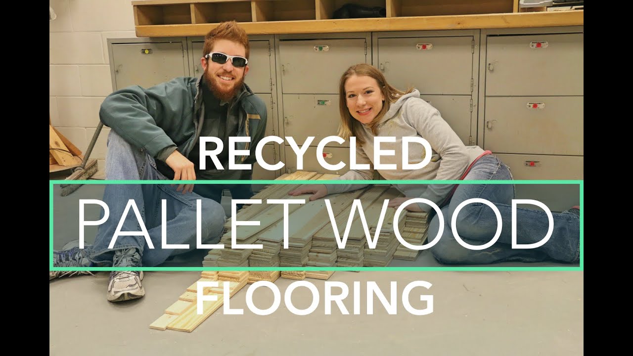 Preparing Recycled Pallet Wood for Our New RV Flooring