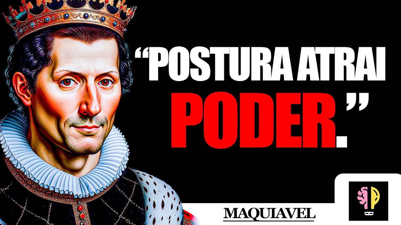 🧠🗝️Como Ser a Pessoa Mais Notada do Ambiente Sem Falar Uma Palavra? | Maquiavel