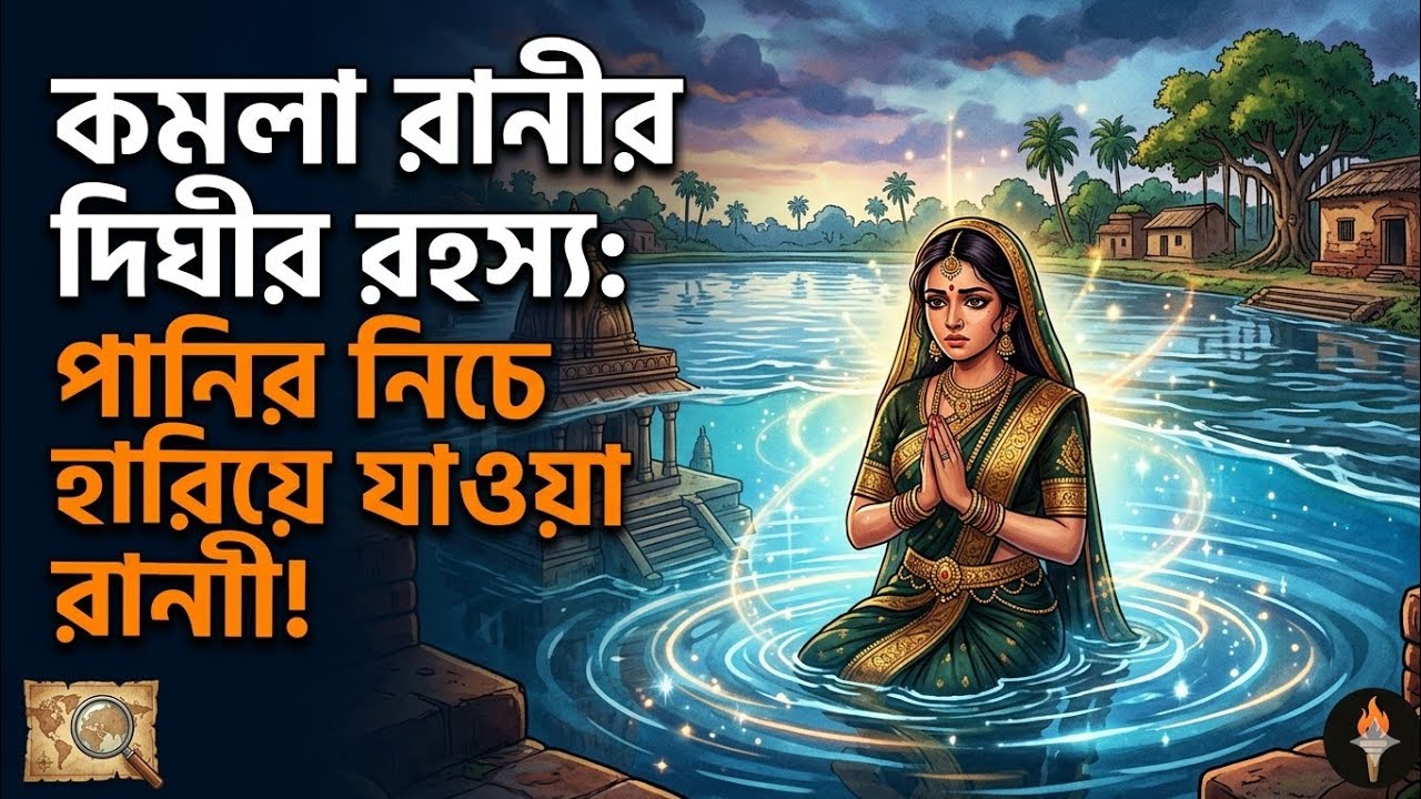 ঐতিহাসিক কমলা রানীর দীঘি | সাগরদীঘির ইতিহাস | Kamala Ranir Dighi Moulvibazar Sylhet 