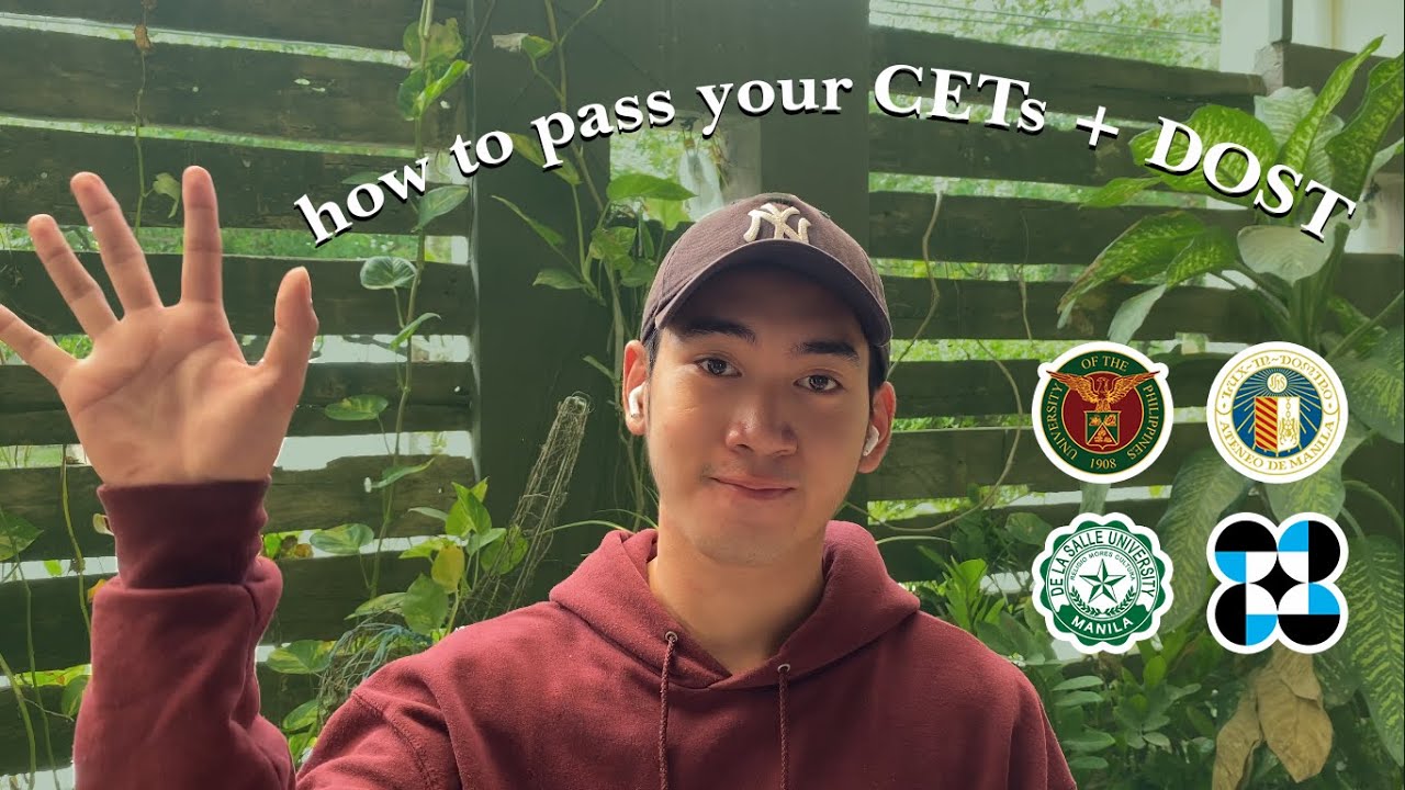 HOW I PASSED THE UPCAT, ACET, DCAT, & GOT A DOST SCHOLARSHIP | Philippines | Daniel Mejia