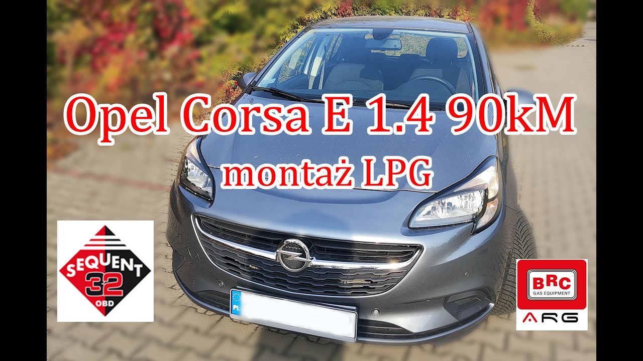 Opel Corsa E montaż LPG w 1.4 90kM od ARG Auto Gaz Łódź