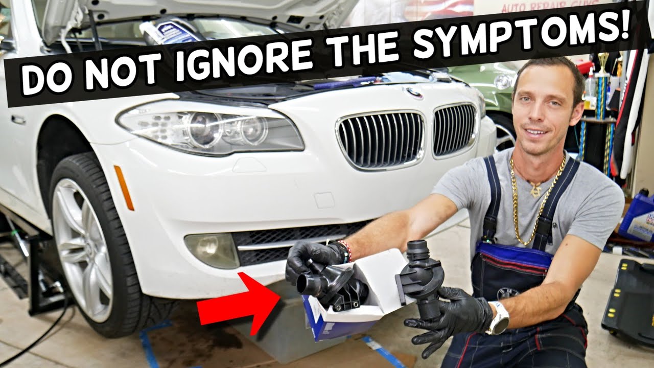Каковы симптомы неисправного термостата BMW F10 F11 528i 535i 530i 550i 518i 520i 520d 525d 530d 535