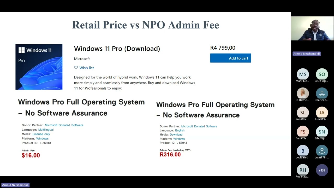 PhambanoTech Webinar   Discontinuation of Donated Microsoft 365 Business Premium and Office 365 E1 L