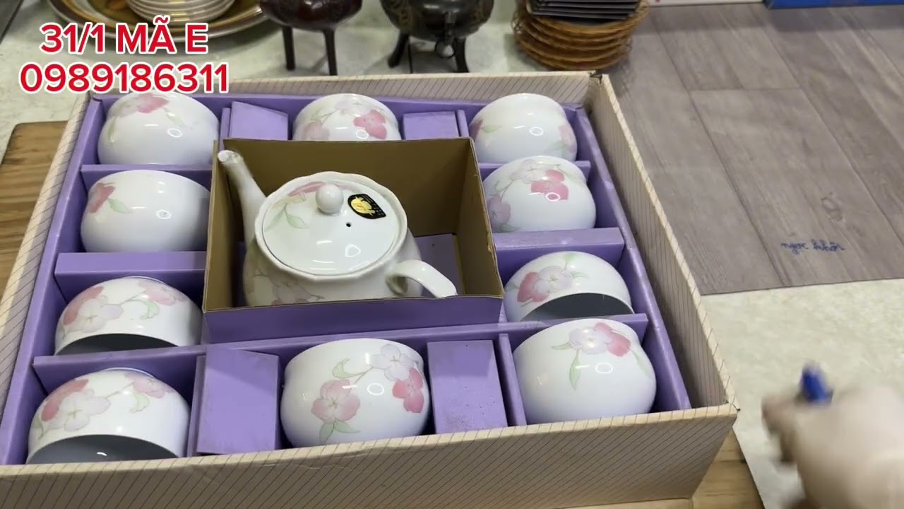 31/1 Mã E… sale bộ trà, sét trà, trầm ạ. 0989186311