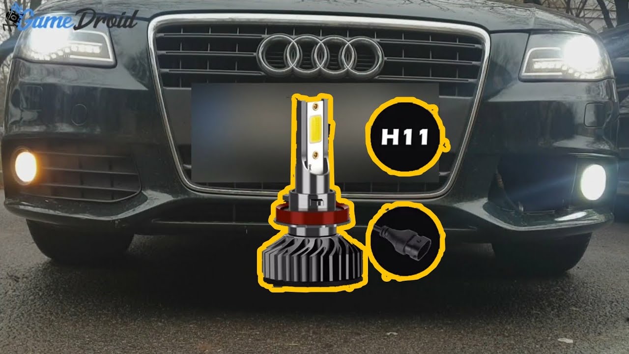 Audi A4 B8 Fog Lights Bulb Replacement 👨‍🔧🚗  