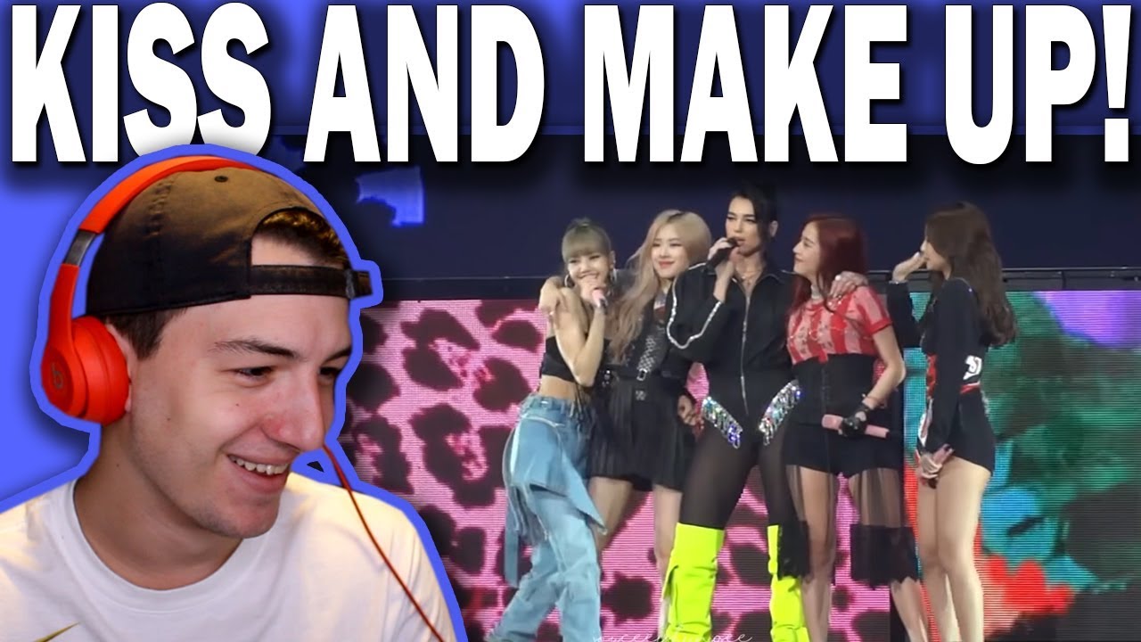 BLACKPINK & DUA LIPA - Kiss & Make Up REACTION!