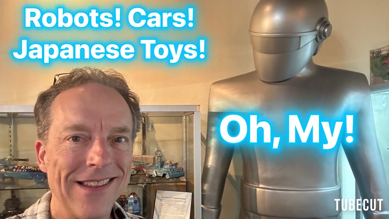AWESOME Collection! Vintage Robots, Flintstones, Popeye, Cars, Japanese Toys - Oh, My!