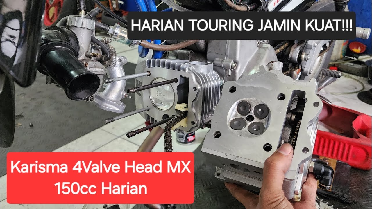 Karisma 4 Klep Head Jupiter MX 150cc