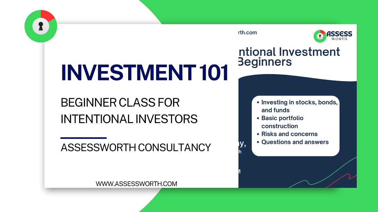 Beginner's Class for Intentional Investors - 21st February 2026