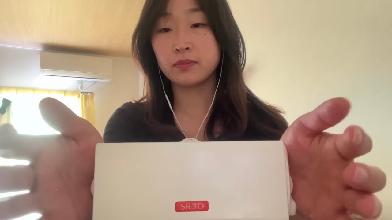 ear massage & touching asmr👂~no talking