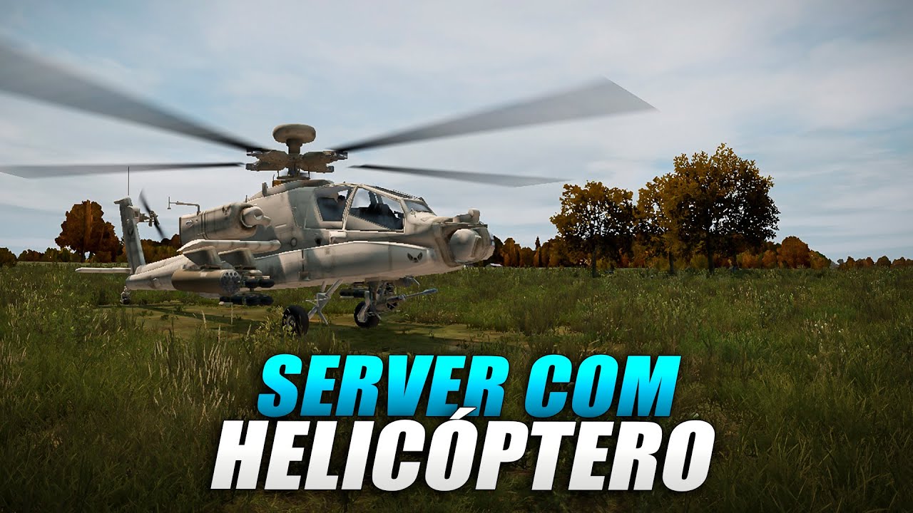 UM SERVER NOVO COM HELICÓPTERO - DAYZ