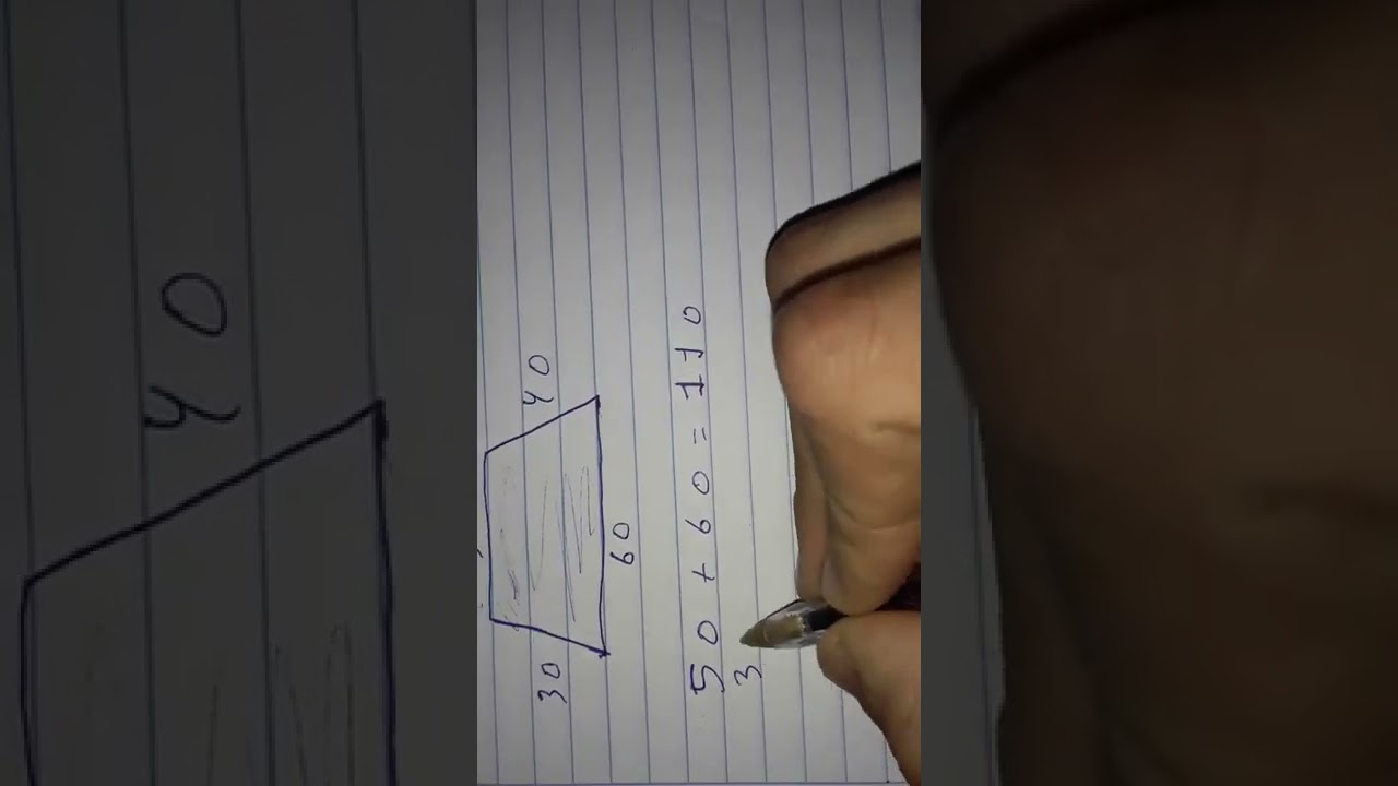 calculando tarefa de terra com 4 lados diferentes. sendo uma tarefa 25 varas quadras