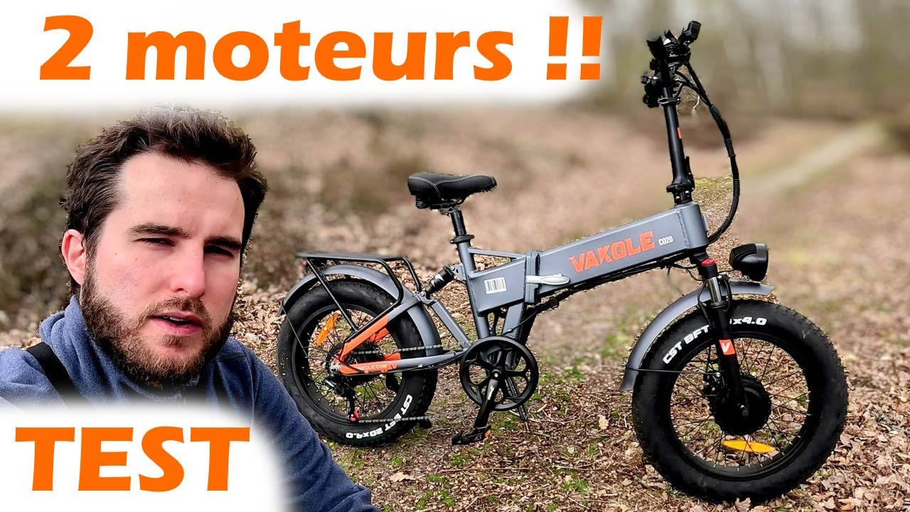 Vakole C020 - Un vélo electrique double moteurs ! (ca grimpe aux arbres)