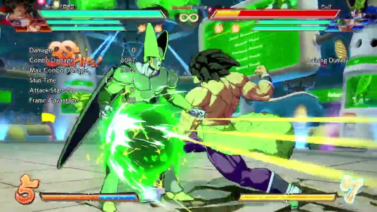 DBFZ EXTREME SUPER BROLY SOLO TOD SEASON 5 No sparking