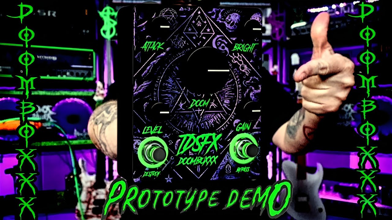 TDSFX PEDALS: "DOOMBOXXX" (DEMO) 
