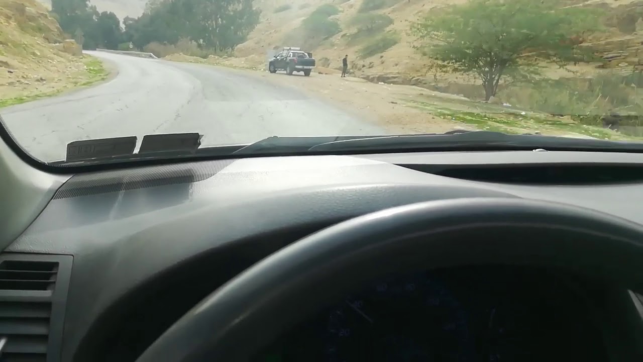 الغور طريق وادي شعيب