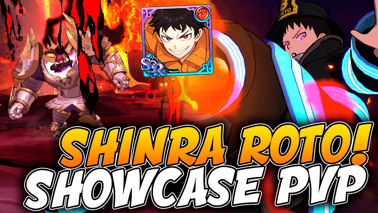 SHINRA KUSABE 1/6 SIN SKINS &iexcl;ES INCREIBLE EN PVP! - 7DS Grand Cross