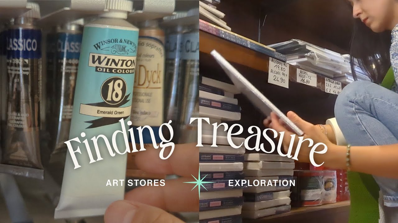 Hunting for Art Treasures ❤︎ This Italian art store takes you back in time