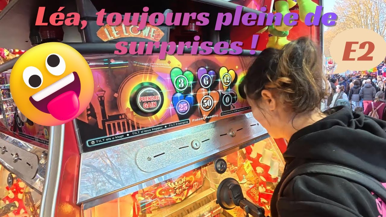 Retour de Léa au stand du lowe à la foire saint martin à Angers s2 2/3