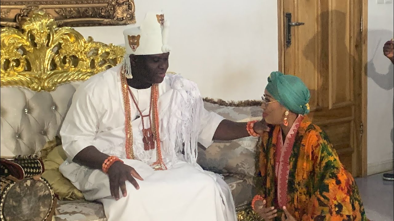 OONI AND OLORI ADERONKE HOST AYAN AGALU FESTIVAL IN ILE IFE ON FRIDAY