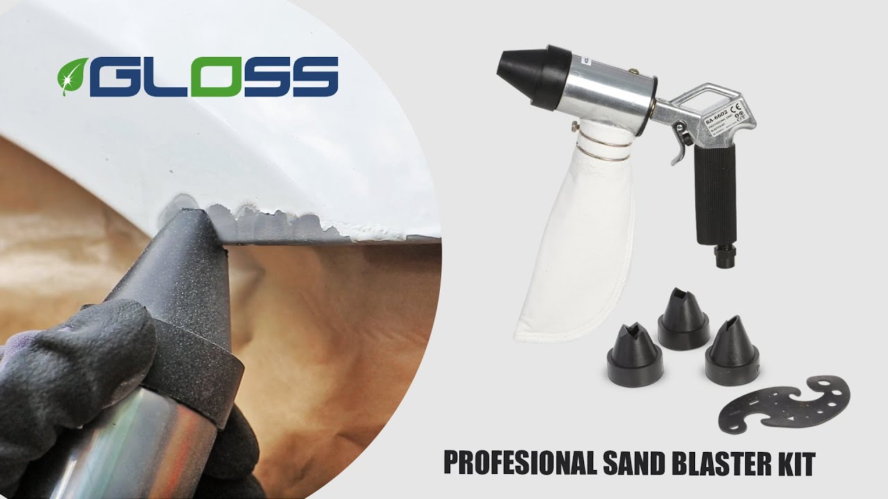 GLOSS Profesional Sand Blaster Kit