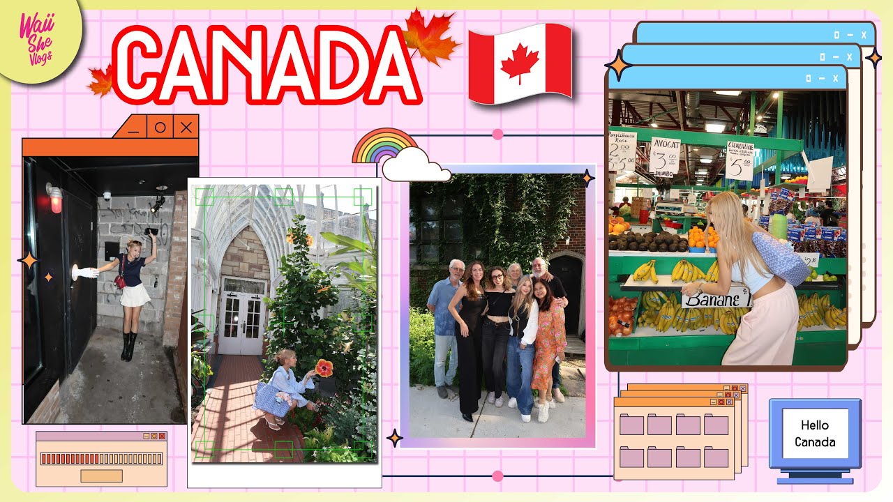[WAII SHE VLOGS] Hello Canada เที่ยวแบบฉ่ำๆ!!! ที่เมือง Motreal #waii #waiishevlogs