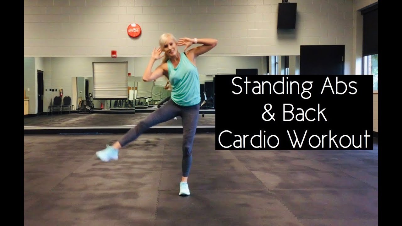Standing Abs & Back Cardio Workout