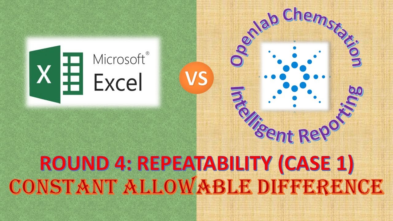 Repeatability Calculation | Case 1 | Openlab Chemstation Intelligent Reporting