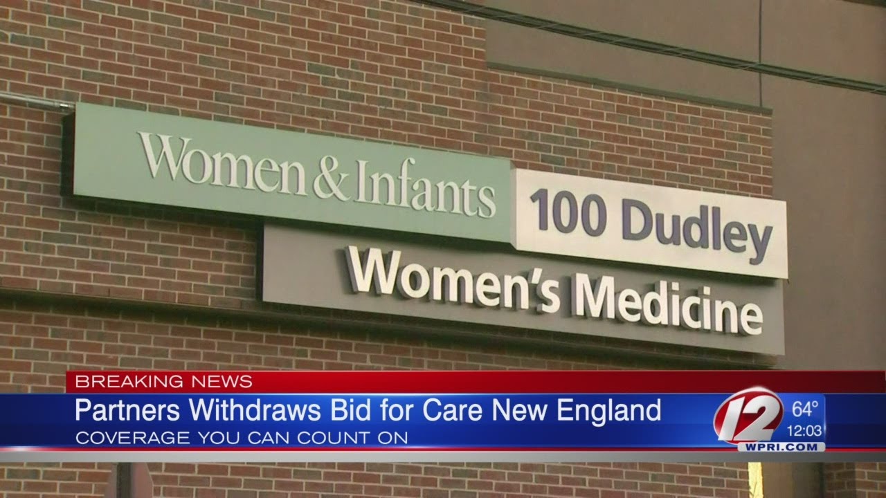 Partners HealthCare Withdraws Bid for Care New England