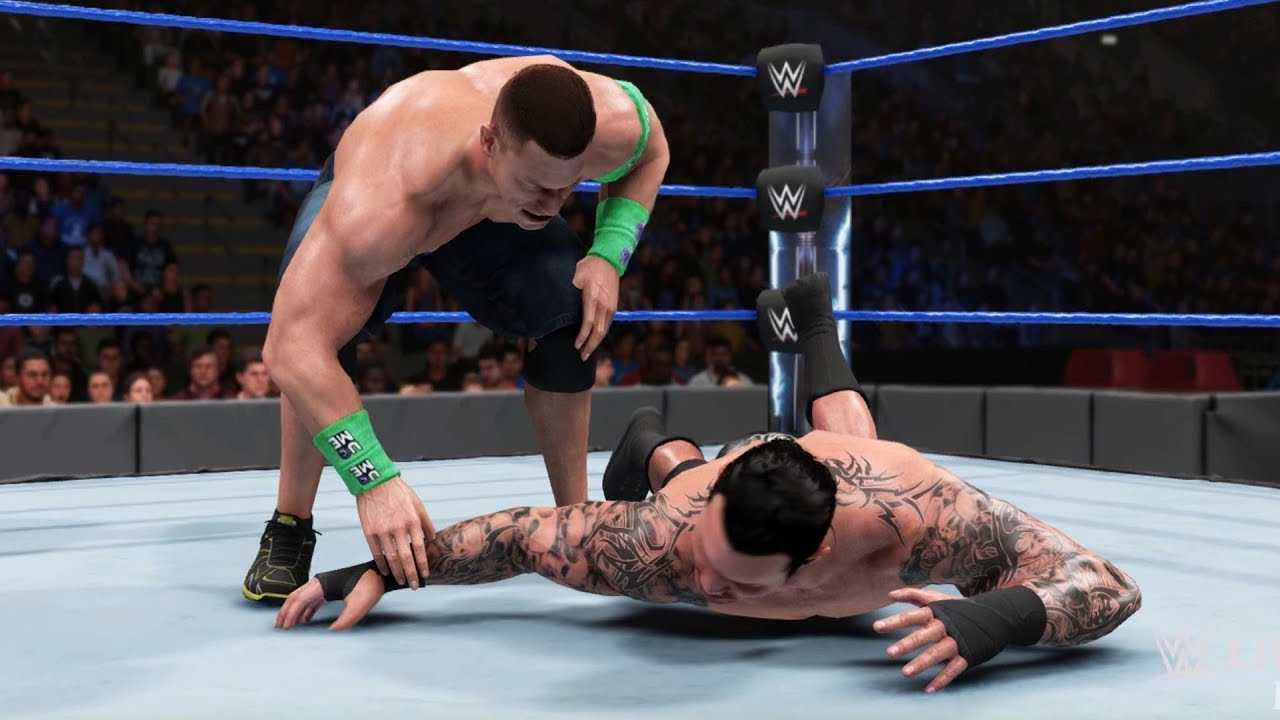 WWE 2K19 - Randy Orton vs John Cena - Gameplay (PC HD) [1080p60FPS]