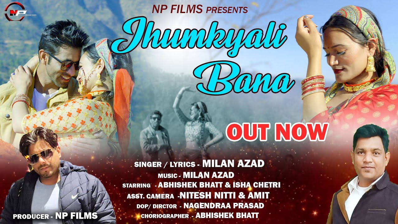 Jhumkyali Bana || New Garhwali DJ Song 2025 New Year || Milan Azad || Nagendraa Prasad