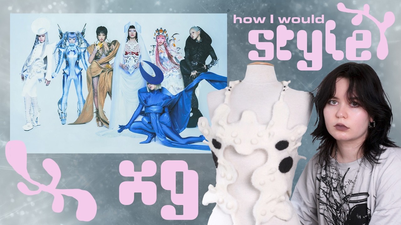 What I would make XG as a fashion designer (with needle felting)