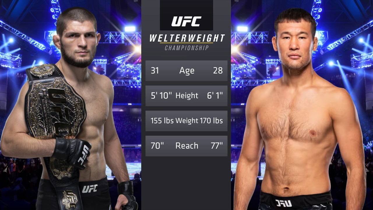 Khabib Nurmagomedov vs Shavkat Rakhmonov Full Fight - UFC 4 Fight Of The Night
