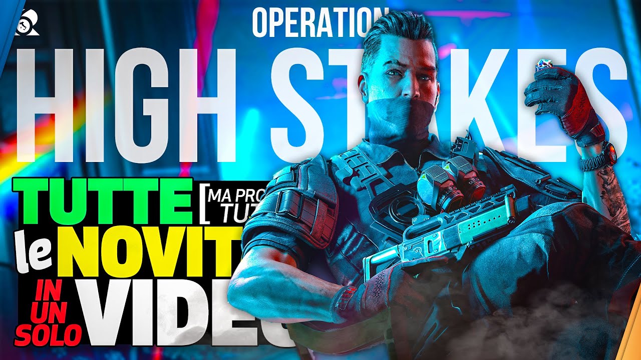 NUOVA SEASON: ADDIO MIRINI ZOOMATI IN DIFESA - Operation High Stakes | Rainbow Six Siege ITA