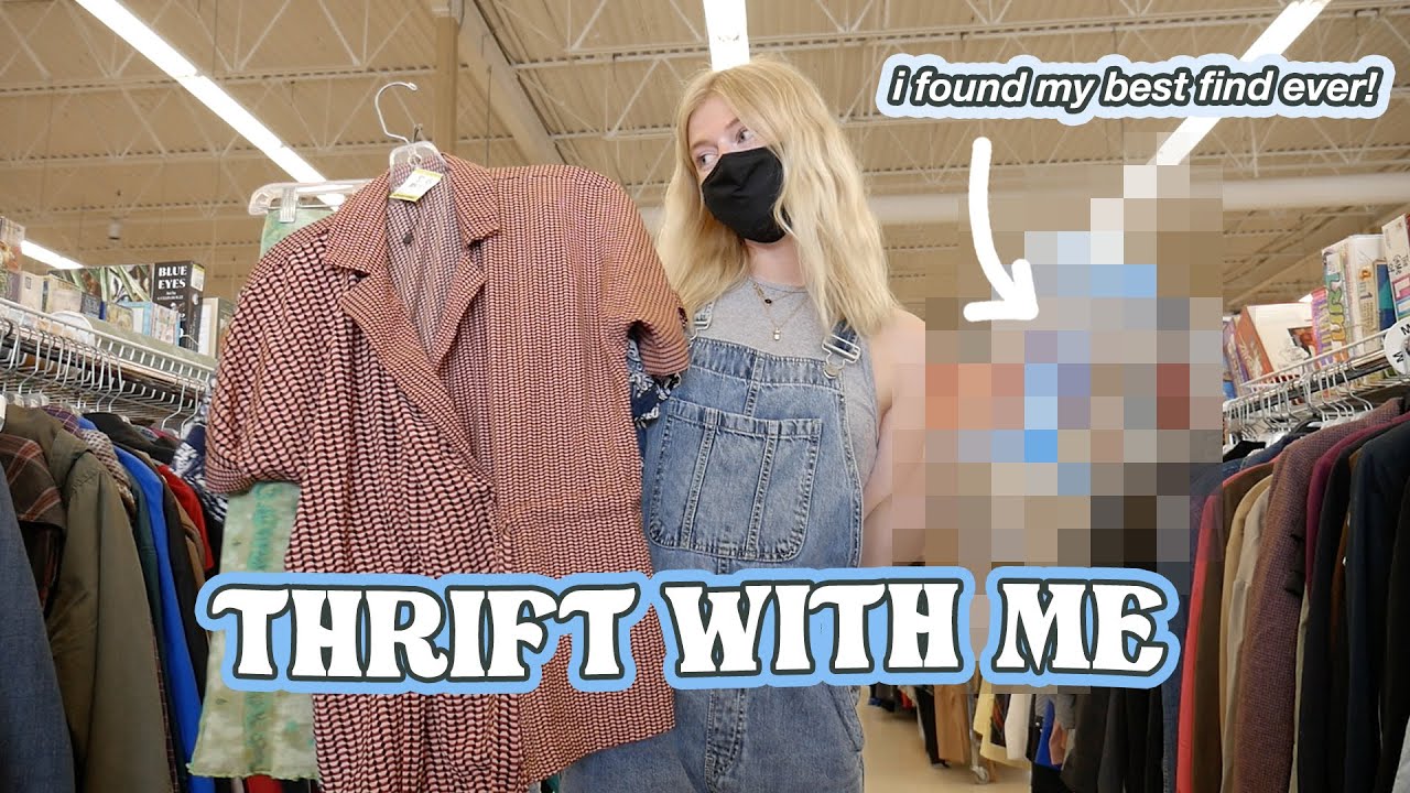 Thrifting my BEST FIND ever.. also, I think I am psychic